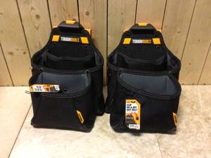 TOUGHBUILT Mega Supply Pouch, Black&nbsp&nbspCustomer Returns See Pictures
