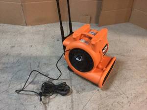 1625 CFM Blower Fan Air Mover with Handle and Wheels by RIDGID Customer Returns See Pictures