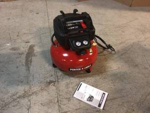 Porter Cable  Gallon Air Compressor Customer Returns See Pictures