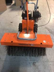 Power Sweeper by YARDMAX Customer Returns See Pictures
