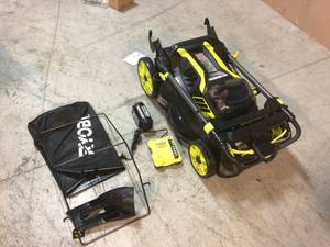 40V Brushless 20 in. Cordless Walk Behind Self-Propelled Lawn Mower with 6.0 Ah Battery & Charger by RYOBI Customer Returns See Pictures