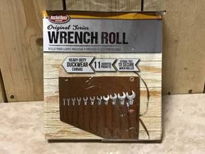 BUCKET BOSS 11-Pocket 18 in. Wrench Roll Tool Bag Customer Returns See Pictures