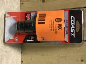 Coast G56 650 Lumens Focusing LED Flashlight Customer Returns See Pictures