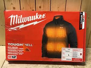 Milwaukee M12 Heated TOUGHSHELL Jacket Black Large Jacket Only Customer Returns See Pictures