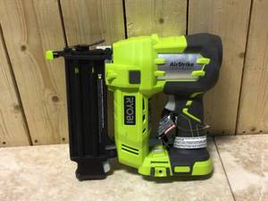 RYOBI ONE 18V Cordless AirStrike 18-Gauge Brad Nailer (Tool Only) Customer Returns See Pictures