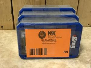 Kreg 1 in. to 2-12 in. Square Drive Round Head Pocket-Hole Screw Customer Returns See Pictures
