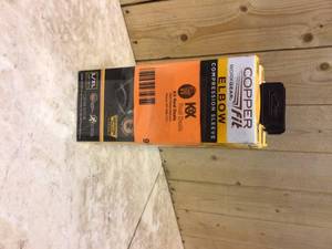 COPPER FIT Work Gear LargeX-Large Elbow Sleeve Customer Returns See Pictures