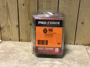 ML Wrist Support with Abrasion Patch Black Customer Returns See Pictures