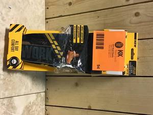 COPPER FIT Work Gear 1-Size Black Insoles Fits Most Customer Returns See Pictures