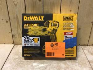 DEWALT ATOMIC 20-Volt MAX Lithium-Ion Cordless Impact Driver Kit Customer Returns See Pictures
