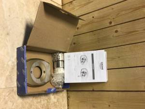 lot 7 image: Seabury Single Handle Thermostatic Valve Trim Kit in StarLight Chrome (Valve Sold Separately) &nbspCustomer Returns See Pictures