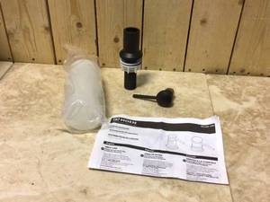 lot 11 image: MOEN SoapLotion Dispenser in Matte Black (3.13 in.)&nbspCustomer Returns See Pictures