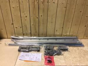 lot 16 image: Silver Metal Clothes Rack 34.75 in. W x 66.25 in. H &nbspCustomer Returns See Pictures