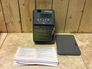 lot 18 image: Intermatic DT Series 1-Circuit 20 Amp 24 Hour Indoor Surface Mount Timer with Battery Backup, Gray &nbspCustomer Returns See Pictures