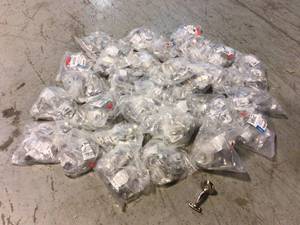 lot 71 image: HUGE MIX LOT OF HARDWARE CABINETS HANDLES