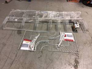 lot 80 image: MIX LOT OF WIRE SHELF &nbspCustomer Returns See Pictures&nbspCustomer Returns See Pictures