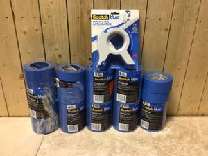 lot 99 image: 3M 1.88 in. x 60 yd. (48 mm x 54.8 m) Original Multi-Surface Painters Tape (3 RollsPack)&nbspCustomer Returns See Pictures