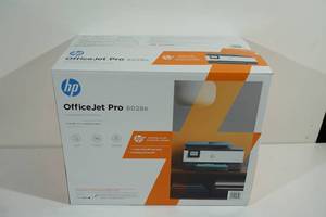 lot 9 image: NEW HP OfficeJet Pro 8028e All in One Printer