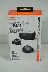 lot 49 image: JBL Live Free Noise Cancelling TWS Wireless Earbuds
