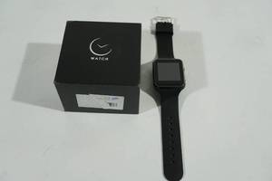 lot 21 image: Black Smart Watch