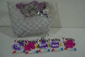 lot 43 image: Assorted Fidget Poppers in Clear Tote Bag