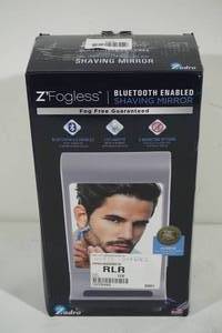 lot 107 image: Zadro ZFogless Bluetooth Enabled Shaving Mirror