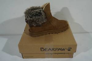 lot 144 image: NEW Bearpaw Koko Wide Hickory II Boots - Womens 8 W