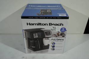lot 133 image: Hamilton Beach FlexBrew Trio Coffee Maker