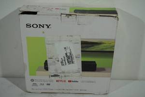 lot 182 image: Sony Blu-Ray Disc Player with Streaming Capability