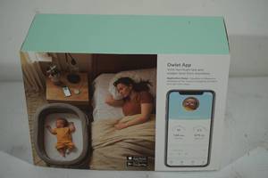 lot 179 image: NEW Owlet Smart Sock Baby Heart Rate and Oxygen Monitor