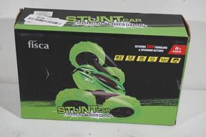 lot 194 image: NEW Fisca Stunt Car Double Side Roll RC Car