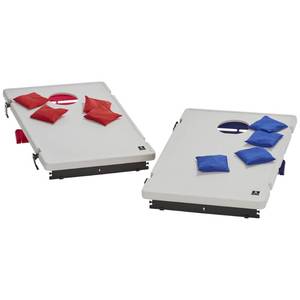 lot 29 image: NEW Portable Bean Bag Toss Set - Cornhole