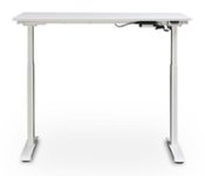 lot 247 image: True Seating Ergo Electric Adjustable Standing Desk - White
