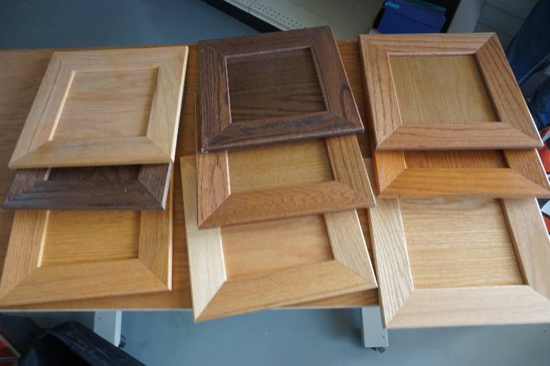 lot 97 image: cabinet door samples