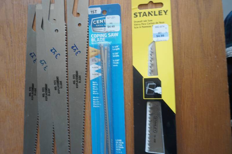 lot 103 image: saw blades