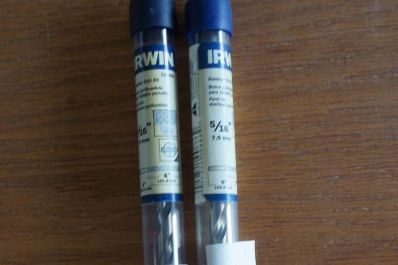 lot 264 image: hammered drill bits