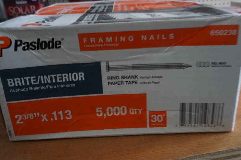 lot 304 image: framing nails