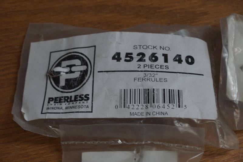 lot 912 image: Ferrules