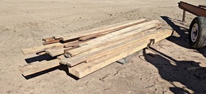 Large Lot of Mixed Species Boards - MAPLE, WALNUT, etc. - Approx.  33 Boards - Longest is 12, Widths and Thicknesses Vary from 1 to 3