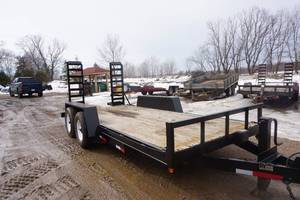 2008 Tomahawk 16 Tandem Axle Equipment Trailer