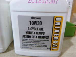 lot 40 image: 2 Cases of Universal 10W30 4-Cycle Oil