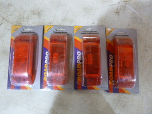 lot 54 image: 4 Road Pro Red ClearanceMarker Sealed Light Assemblies