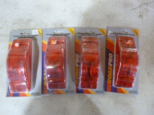 lot 55 image: 4 Road Pro Red ClearanceMarker Multi-Function Sealed Light Assemblies