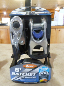lot 69 image: Titan 6 Ratchet Tie Downs