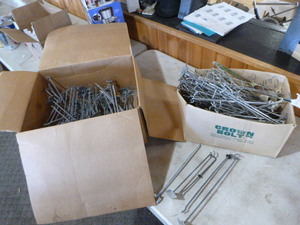 lot 155 image: 2 Boxes of Peg Board Hooks