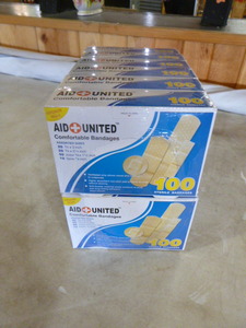 lot 252 image: 12 Boxes of Aid United Comfortable Bandages