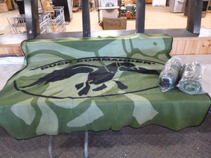 lot 285 image: 3 Duck Commander Fleece Throws
