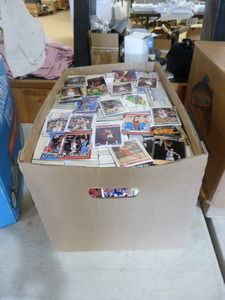 lot 297 image: Large Box of Basketball Cards