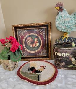 lot 218 image: Cuckoo for Roosters  and Chickens too