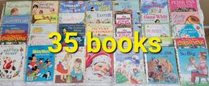 lot 323 image: Collection of 35 Childrens Little Golden Books